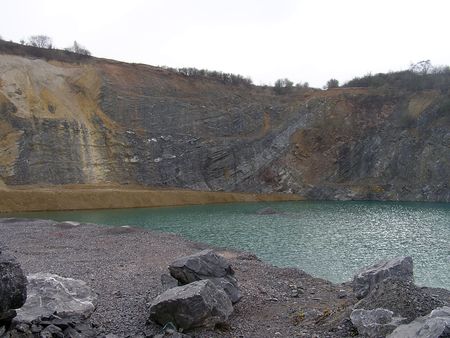 jezírko v lomu Požáry