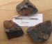 fragmenty trilobitů z jedné kuličky